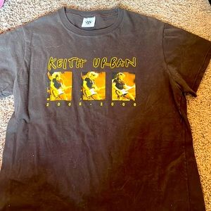 Brown Keith Urban shirt